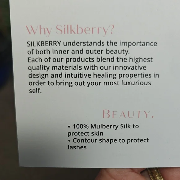 Eye Mask Lash Protection Silk